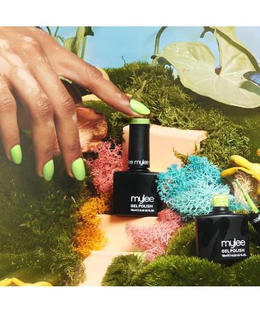 Mylee Gel Nail Polish 10ml Lime Cordial - Long Lasting UV/LED Soak-Off Manicure Pedicure for Salon & Home Use - MG0312 - Buy Online on GoSupps.com