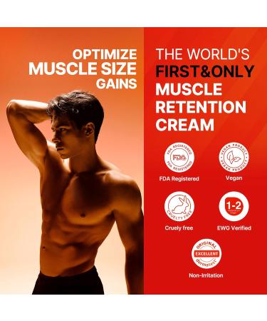 Extra Strength Muscle Maintenance Cream - Post Workout Recovery & Pain Relief | 200ml No Artificial Fragrance Muscle Loss Prevention - Buy Online on GoSupps.com