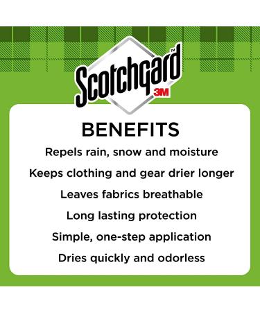 Scotchgard Heavy Duty Water Shield 13 oz - Ideal for Outerwear, Tents, Backpacks - Repels Water on Canvas, Polyester & Nylon - Buy Online on GoSupps.com