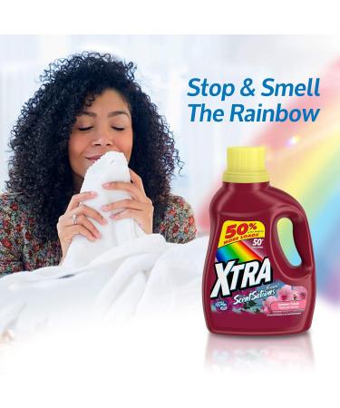 Xtra Liquid Laundry Detergent Summer Fiesta 75oz - Powerful Cleaning Fresh Scent International Shipping Available - Buy Online on GoSupps.com