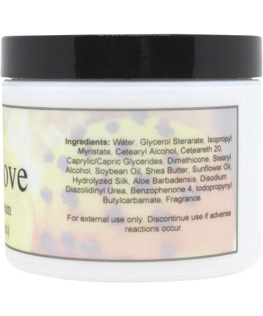 Eclectic Lady Orange Clove Body Cream - 4 oz Shea Butter & Aloe - Handcrafted Satin & Silk Lotion for Women - Phthalate-Free Made in USA - Buy Online on GoSupps.com