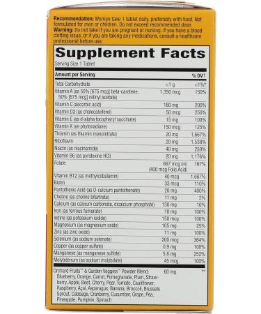 Natures Way Alive! Once Daily Womens 60 CT 60 Count (Pack of 1) - Buy Online on GoSupps.com