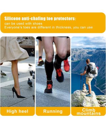 30pcs Clear Silicone Anti-Friction Toe Protectors for Shoes - Breathable Toe Covers for Women and Men - Buy Online on GoSupps.com