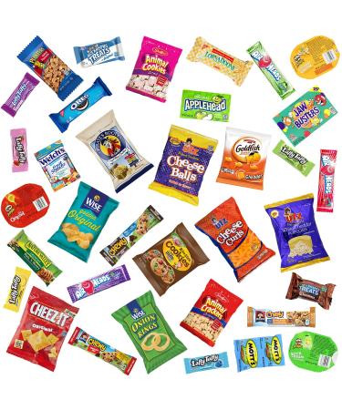 Snack Box Care Package Variety Pack (90 Count) - Ultimate Sampler Mixed Bars  Cookies  Chips  Candy Snacks Box for Office Schools  Friends & Family  College Students Women Men Adult Kid Teens Basket - Buy Online on GoSupps.com