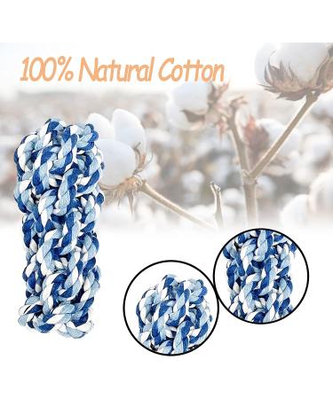 SHCNSJC Dog Toys Puppy Teething Rope Chew Toy for Small Dogs Indestructible for Boredom Interactive Large Tough Ball On A Ropes Medium & Small Chew Toy 12 PCS - Buy Online on GoSupps.com