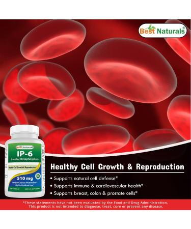 Best Naturals IP-6 510 mg & Vitamin K2 (MK7) with D3 - Buy Online on GoSupps.com