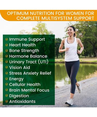 MoxyVites Daily Multivitamin for Women with Iron - 90 Vegan Capsules - Non GMO Womens Multivitamin with 44 Organic Whole Food & Fermented Nutrients - Complete Multisystem Support - Buy Online on GoSupps.com