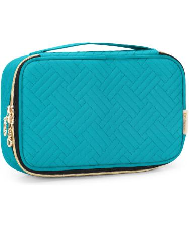 Yarwo Blue-Green Cosmetic Bag Organizer for Brush Set | Makeup Brush Storage (Up to 24 cm) - International Shipping - Buy Online on GoSupps.com