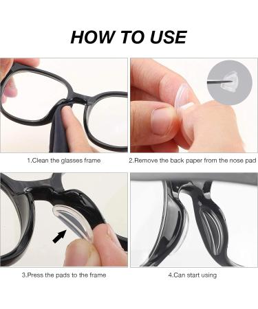 110 Pairs Glasses Nose Pads Self-adhesive Nose Pads for Eyeglasses Soft Foam and Silicone Anti-Slip Eyeglass Nose Pads for Eyeglasses Plastic Frames Sunglasses Reading Glasses - Buy Online on GoSupps.com