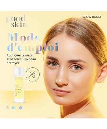 Bielenda Good Skin Glow Boost Brightening Toner Face Lotion with Vitamin C Glycolic Acid and Ferulic Acid Firms Skin All Skin Types 200 ml - Buy Online on GoSupps.com