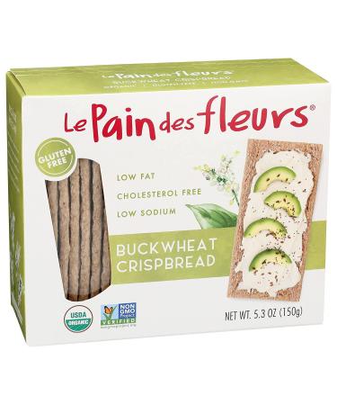 Le Pain des Fleurs Buckwheat Crispbread - 5.3 Ounce (Pack of 1) - Buy Online on GoSupps.com