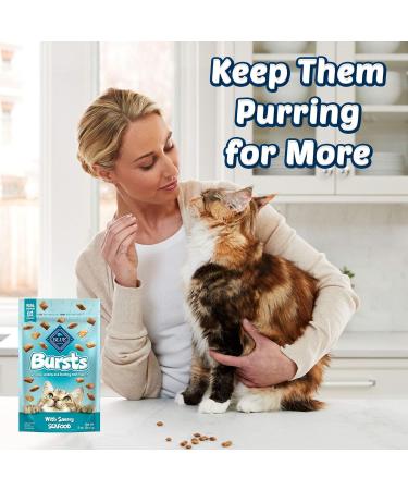 Blue Buffalo Bursts with Savory Seafood Cat Treats 141g Pouch 141 g (Pack of 1) Seafood - Buy Online on GoSupps.com
