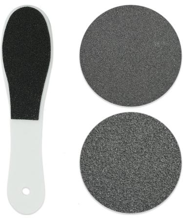 2 Pieces Double-Sided Foot File Foot Rasp File Dead Skin Remover Foot Scrubber Hard Skin Remover Foot Care for Wet and Dry Cracked Feet - Buy Online on GoSupps.com