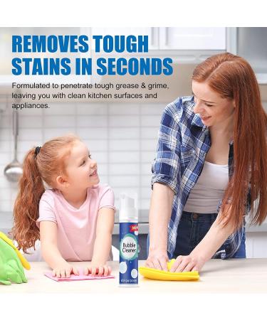 Foam Heavy Oil Stain Cleaner | Super Strong Multi-Surface Cleaner | Wash-Free Multi-Purpose Cleaning Spray - International Shipping - Buy Online on GoSupps.com