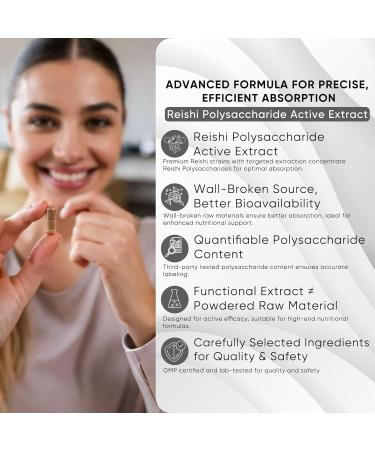 Dr. Morgan EGT + Reishi Polysaccharides Supplement 99% Pure Ergothioneine & 40% Polysaccharides Reishi Antioxidant for Cellular Health & Immune Support Vegan Third-Party Tested Made in Canada - Buy Online on GoSupps.com