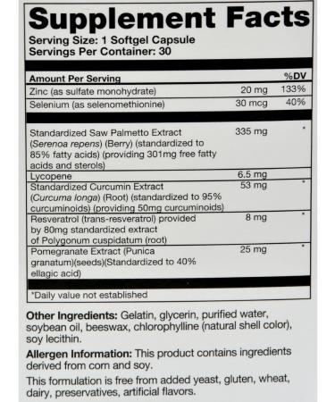 Real Health Prostate Complete Softgels - 30 Count - Buy Online on GoSupps.com