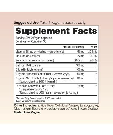 Winged Wellness Balanced Babe | Hormone Balance & Estrogen Detox | PMS Relief | 100mg DIM & Nutrient-Rich Formula | 60ct - Buy Online on GoSupps.com