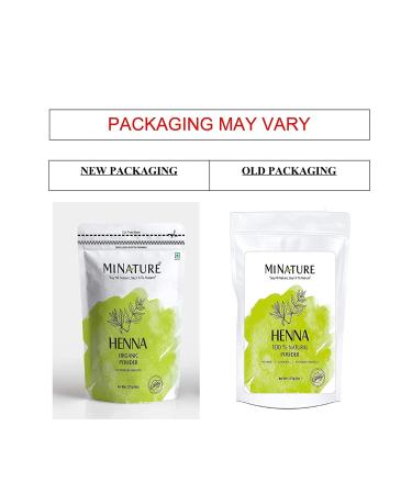 Mi Nature Henna Powder 227g - 100% Pure Natural Hair Dye from Rajasthan, India - Buy Online on GoSupps.com