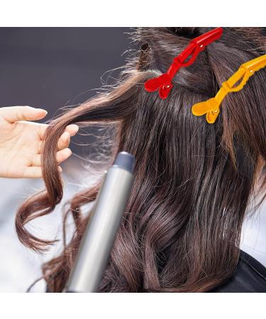 10-Pack Salon Alligator Hair Clips - Non-Slip Plastic Gator Clips for Styling - Durable & Colorful - Buy Online on GoSupps.com