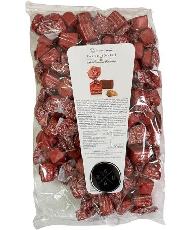  Kaukau Sweet truffles with amaretti truffle chocolates with pieces of Amarettini cookies from Antica Torroneria Piemontese Italian truffle chocolates 1 kg - Buy Online on GoSupps.com