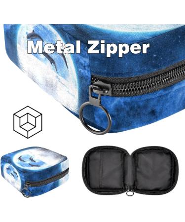 Women s Travel Storage Bag for Menstrual Cup & Makeup - Large Capacity Band Organizer with Forest Animal Design (4.7x6.6 in) - Buy Online on GoSupps.com