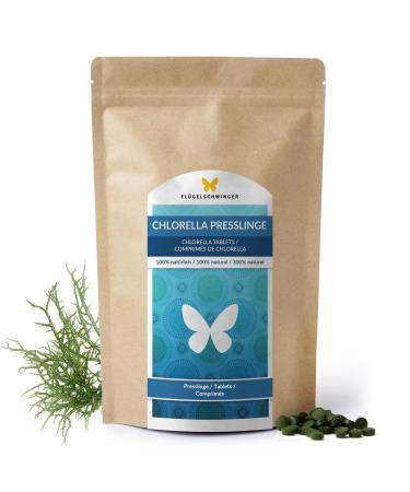 500g Chlorella Pressing 2000 tablets' A 250mg 100% natural residue -controlled raw food quality without additives (500g) 500 g (1 Pack)