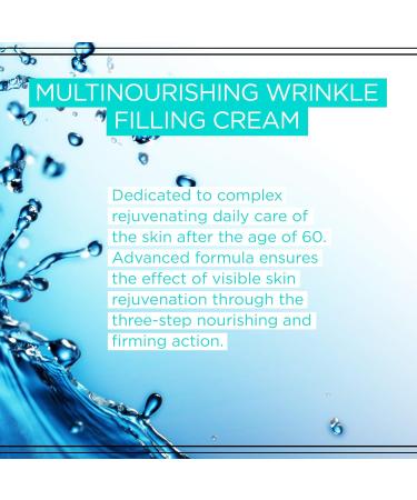 Eveline Cosmetics 60+ Biohyaluron 4D Intensely Lifting Cream - Day & Night Anti-Aging Moisturizer for Youthful Skin - Buy Online on GoSupps.com