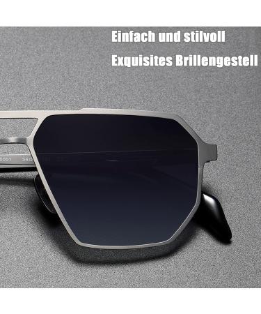 HYN Sun Glasses | Lightweight & Durable Men's Driving Sunglasses | Anti-UV Protection for Ultimate Comfort - Buy Online on GoSupps.com