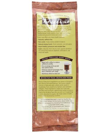 Teeccino Orange Light Roast Herbal Coffee - Caffeine-Free Chicory Blend, 11 oz - Buy Online on GoSupps.com