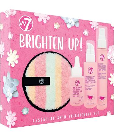 W7 Brighten Up Essential Gift Set | Moisturizer Toner & Cleansing Cookie | Soothing Skin Care Kit for Radiant Skin - Shop Internationally - Buy Online on GoSupps.com