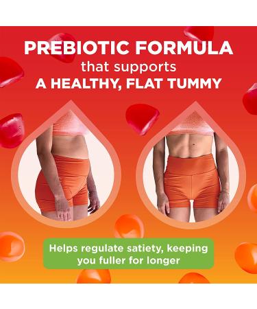 Prebiotic Fiber Gummies for Adults and Kids | 15g Inulin Fiber | Digestive Health, Bloating & Constipation Relief | Natural Berry & Orange Flavor - Buy Online on GoSupps.com