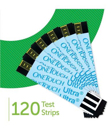 120 OneTouch Ultra Test Strips for Diabetes | 2 Boxes of 60 Count Glucose Test Strips | Diabetic Blood Sugar Monitor Supplies - Buy Online on GoSupps.com