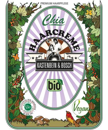 KASTENBEIN & BOSCH Chia Hair Cream | Vegan Hair Care for Curls & Dry Hair | Natural Cosmetics (100ml) - Shop Now! - Buy Online on GoSupps.com