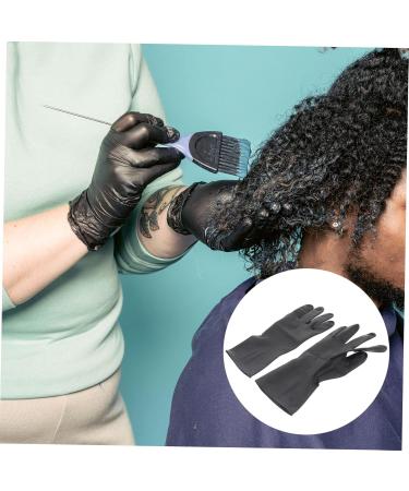 PLAFOPE 3 Pairs Hair Dye Glove Barber Gloves Hair Shampoo Gloves Hair Salon Gloves - Buy Online on GoSupps.com