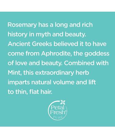 Petal Fresh Pure Volumizing Conditioner - Rosemary & Mint 16 fl oz | Natural Hair Care - Buy Online on GoSupps.com