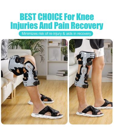 NEENCA Unloader ROM Knee Brace for ACL/MCL/PCL Injury - Adjustable Stabilizer for Meniscus Tear & Arthritis - Right Leg Support - Buy Online on GoSupps.com