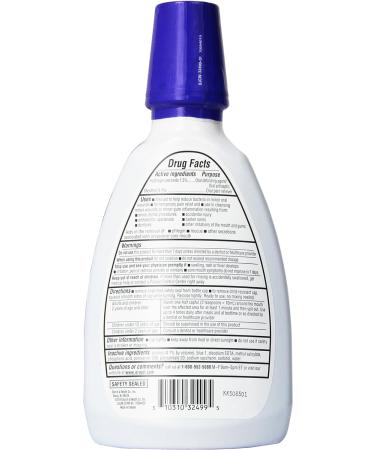 Orajel Antiseptic Mouth Sore Rinse 16 oz - Pack of 4 | Soothes Oral Discomfort and Promotes Healing - Buy Online on GoSupps.com