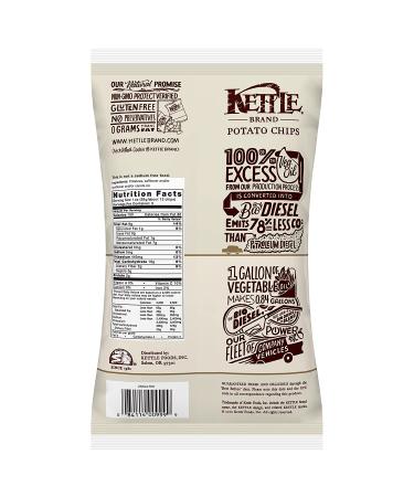 Kettle Brand Unsalted Potato Chips 5oz (15 Pack) - Healthy Snack Option - Buy Online on GoSupps.com
