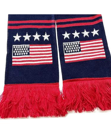 YOFANUP Women's World Cup U.S. Soccer Scarf - 60 HD Knit Scarf - Buy Online on GoSupps.com