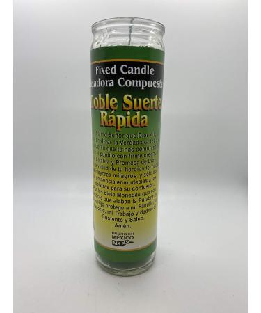 Doble Suerte Rapida Fixed Candle - Fast Shipping Internationally | Enhance Your Spiritual Rituals - Buy Online on GoSupps.com
