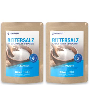 Maxxi Clean | 1 8 kg de sel d'Epsom tr s pur | Sel de bain pour bien- tre et gommage corporel | Pure relaxation pour les muscles la peau et l' me | Magn sium adapt aux soins du jardin