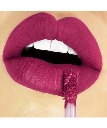 Buy ella+mila Agent Provocateur Velvet Matte Liquid Lipstick - Deep Berry | Lightweight Long Lasting Vegan & Cruelty-Free | International Shipping - Buy Online on GoSupps.com
