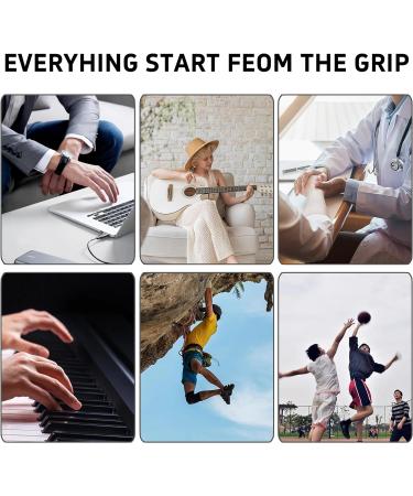 Grip Strength Trainer - Enhance Finger Wrist & Hand Strength for Home Office Gym Climbing & Therapy - Buy Online on GoSupps.com