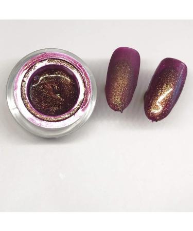 Buy 5 ml Exclusive Glitter Plum UV Color Gel - Premium Quality Gel for Nail Art | Fast International Shipping - Buy Online on GoSupps.com