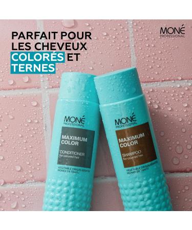 MON PROFESSIONAL Keratin Colored Hair Shampoo (2x300 ml) - Reactivation and Color Protection - Nourishes moisturizes and makes your hair shine - Buy Online on GoSupps.com