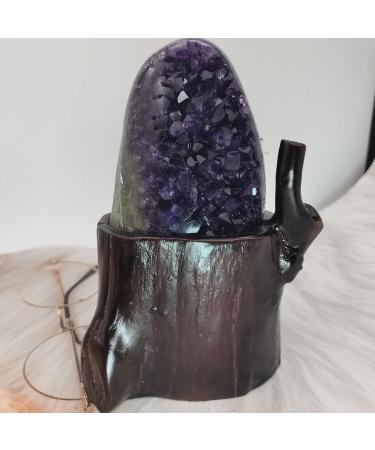 Natural Crystal Rough Home Decoration Natural Amethyst Geode Quartz Cluster Crystal Specimen Stones PEIQIYIN 800-1000g - Buy Online on GoSupps.com