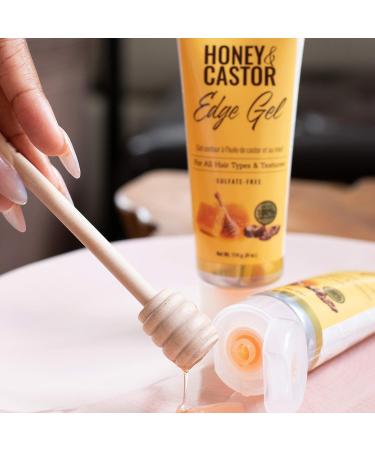 Africa's Best Originals Honey and Castor Edge Hair Gel - Sulfate-Free 4 oz - Buy Online on GoSupps.com