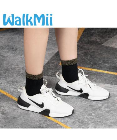 Compression Copper Infused Ankle Support Sleeve for Men & Women - Foot Pain Relief Plantar Fasciitis Sprained Ankle Achilles Tendonitis - L Size - Buy Online on GoSupps.com