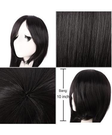 MapofBeauty 40 Black Anime Costume Long Straight Cosplay Wig - Perfect for Parties and Events - Buy Online on GoSupps.com