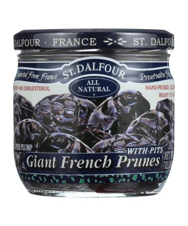 Charles Jacquin-St.Dalfour Prunes, Giant French, 7-Ounce (Pack of 6)